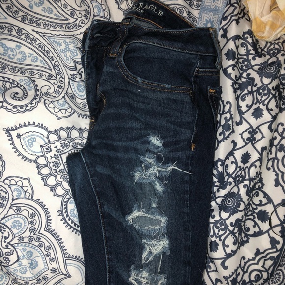 American Eagle Outfitters Denim - American Eagle Size: 2 Ripped Jeans